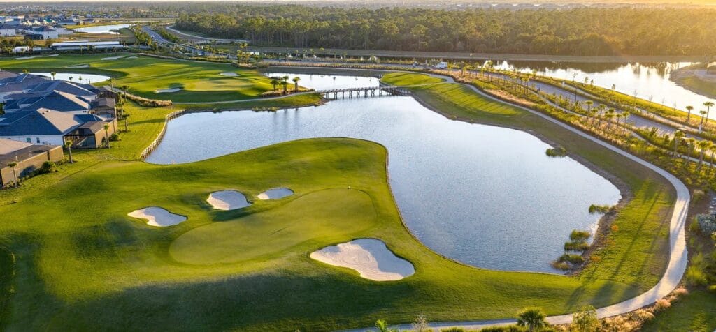 Webbs Reserve Golf championship course at Babcock Ranch